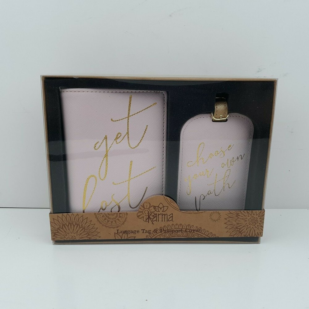 Karma Passport Holder and Luggage Tag